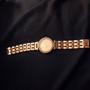 Just Jewelry rose gold watch